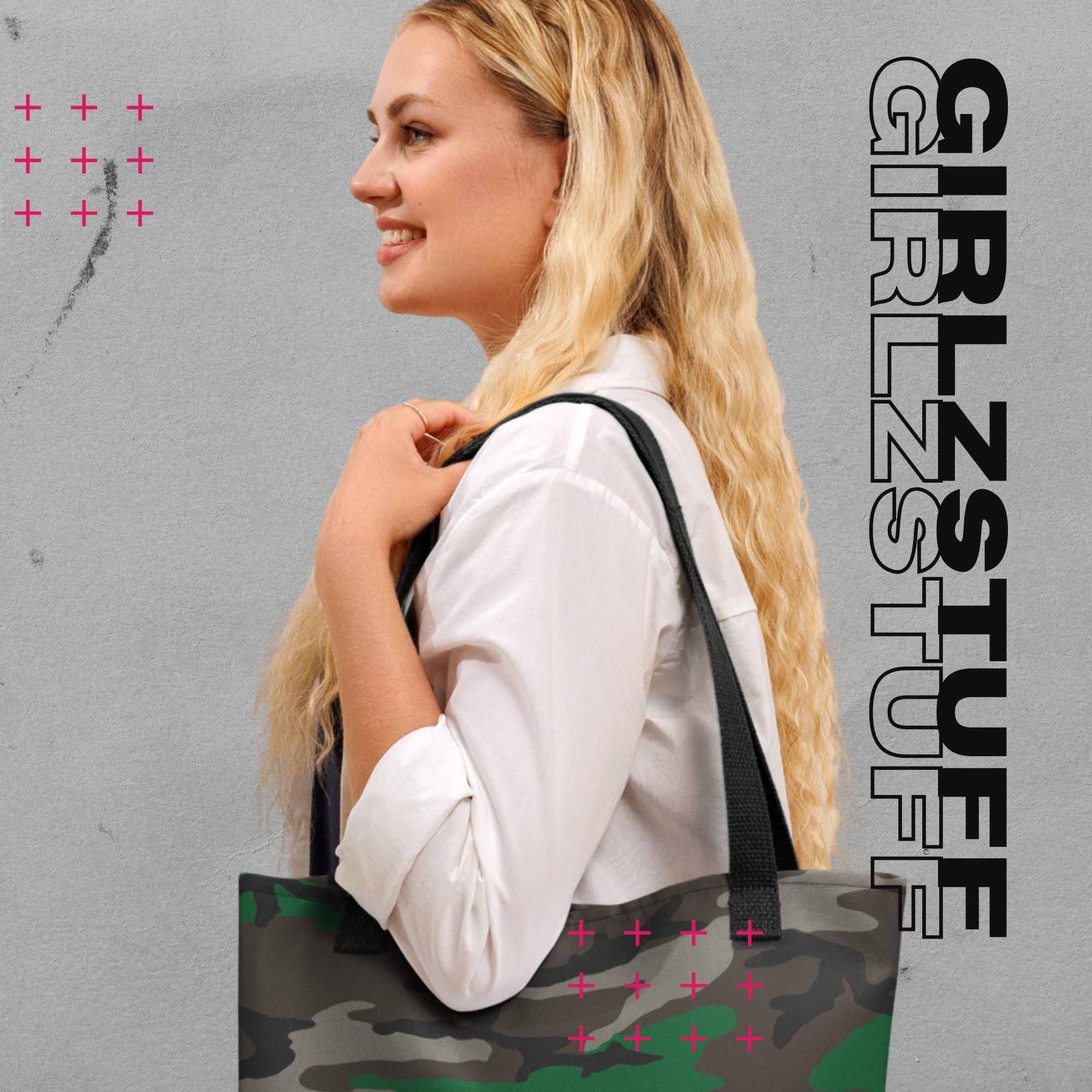Camo Green Tote Bag – Für alles, was du mit dir trägst